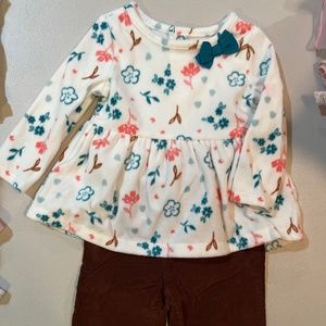 Just One You and Child of Mine 6-9 months and 12 months Top and Bottom set